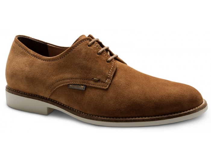 Mephisto FERNIO suede veterschoen voor heren bruin